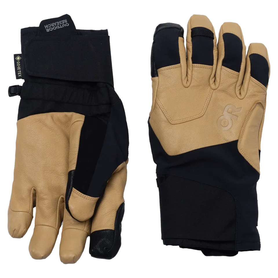 Outdoor Research Alpinite GORE-TEX hansker Natural, Black
