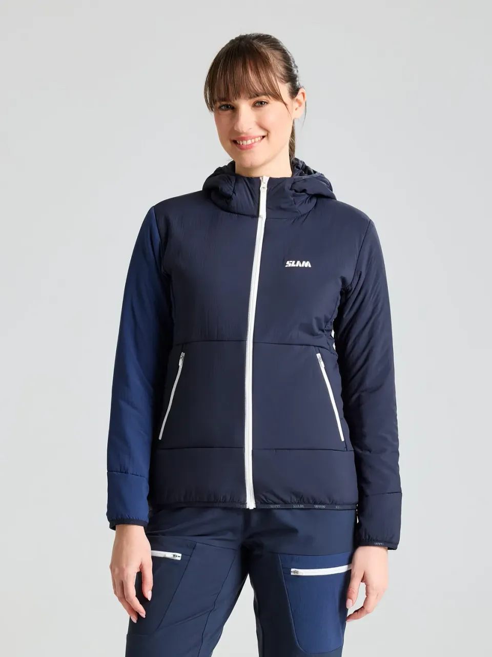 Slam One Design OD WS Hooded Midlayer Jkt jakke dame Primaloft