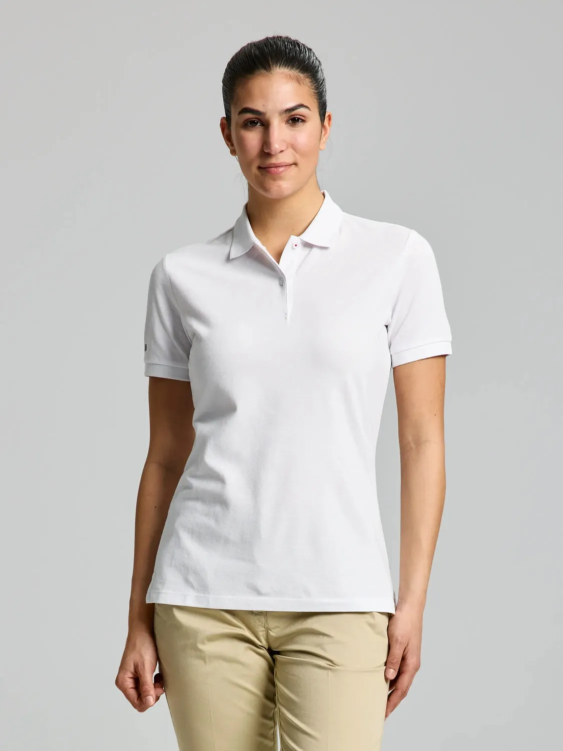 Slam Deck Deck WS Polo Short Sleeves poloskjorte dame bomullspiké