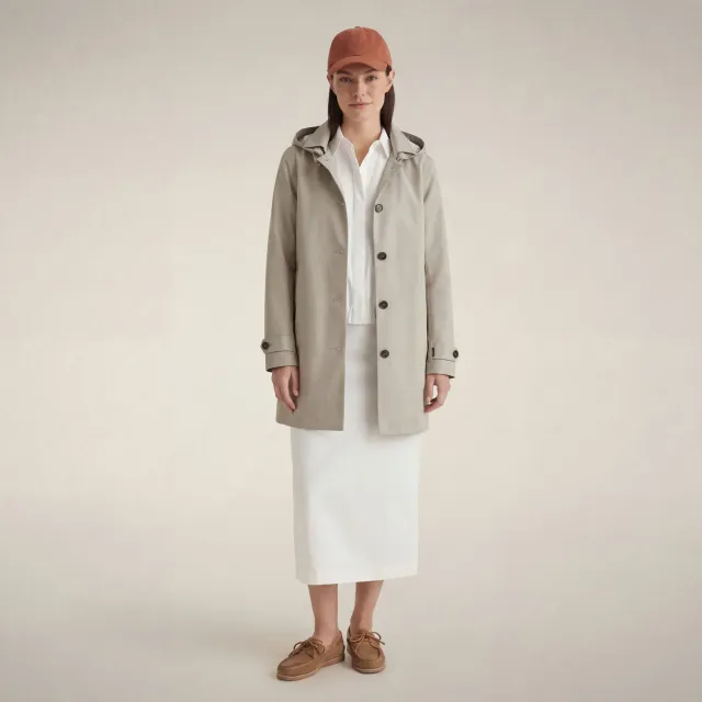 Save The Duck Rain April regnkåpe dame Rainy Beige