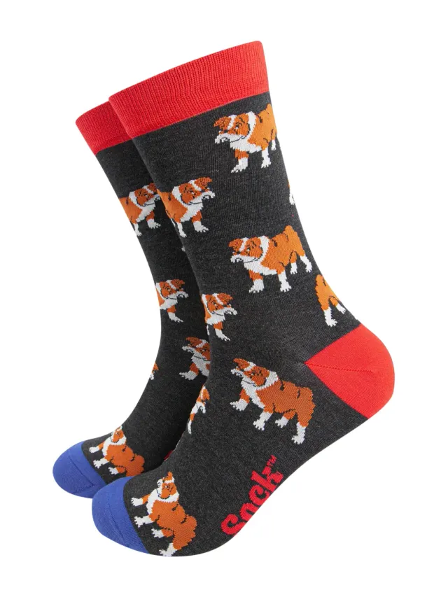 John Partridge Bulldog Bamboo Socks sokker Black bambusblanding
