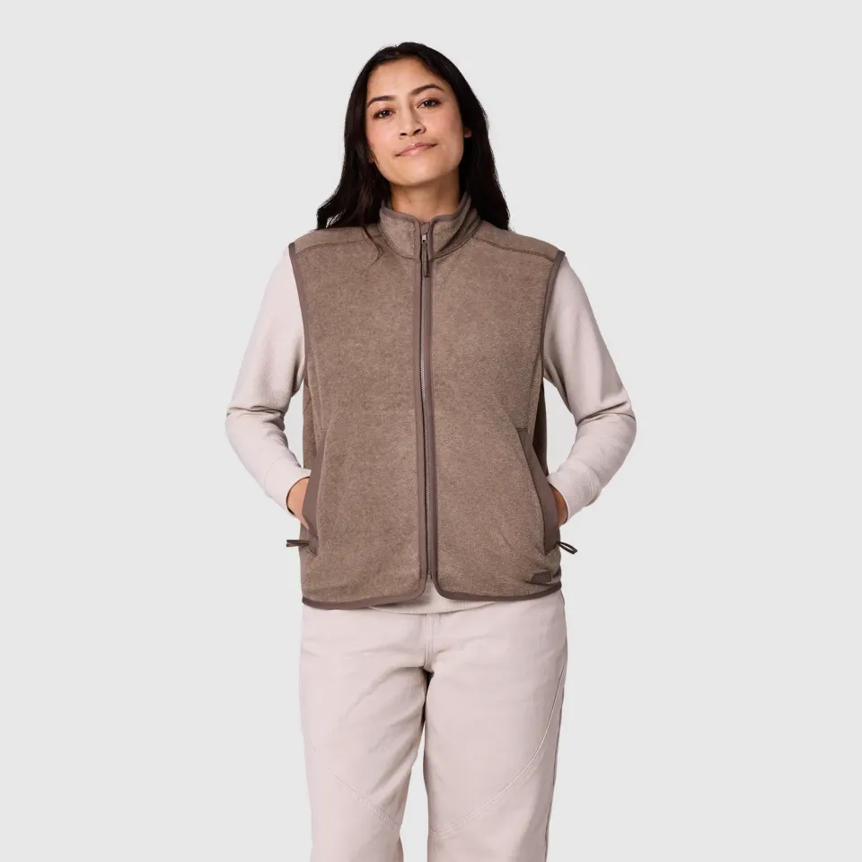 Outdoor Research Deming Fleece Vest fleecevest Sable dame