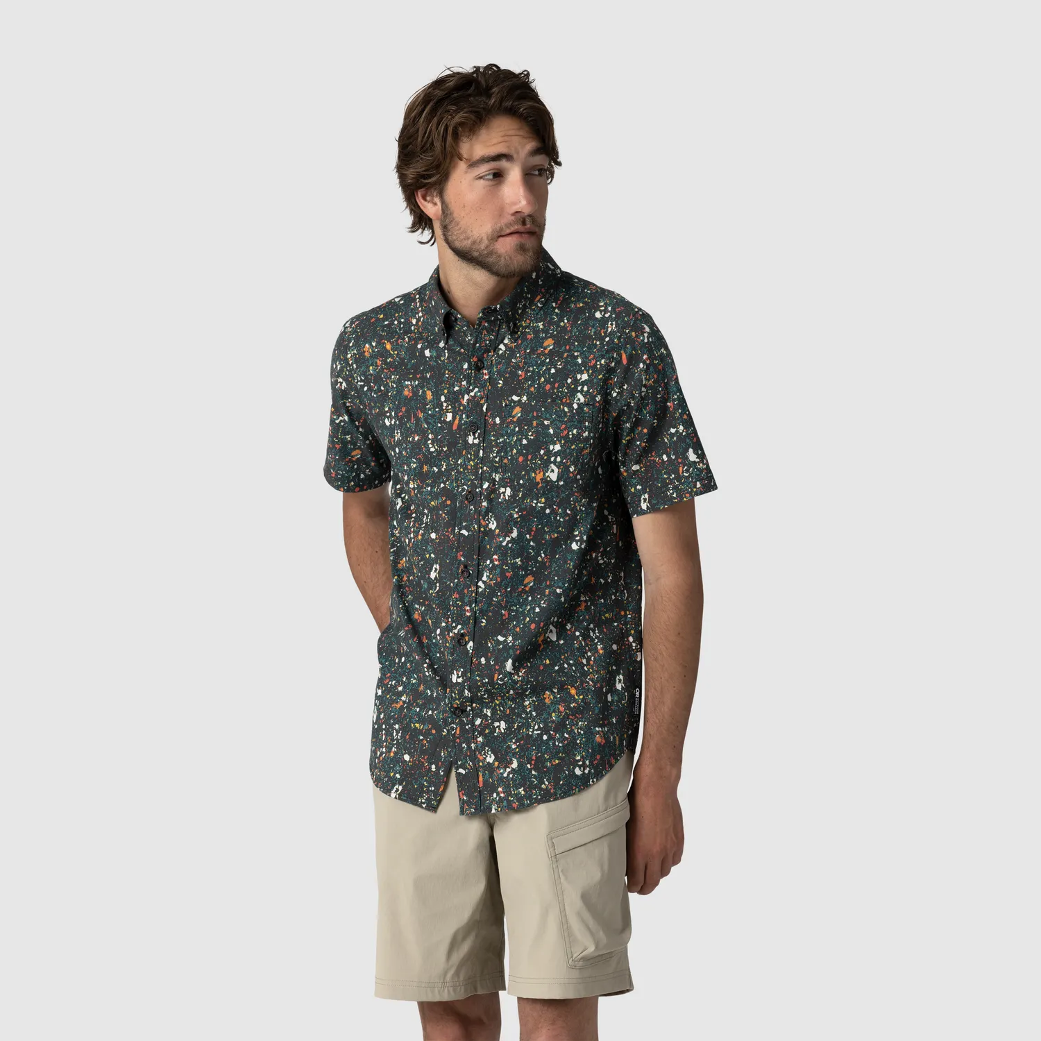Outdoor Research Rooftop Short Sleeve Shirt skjorte Sedona Plaid S bomullsblanding
