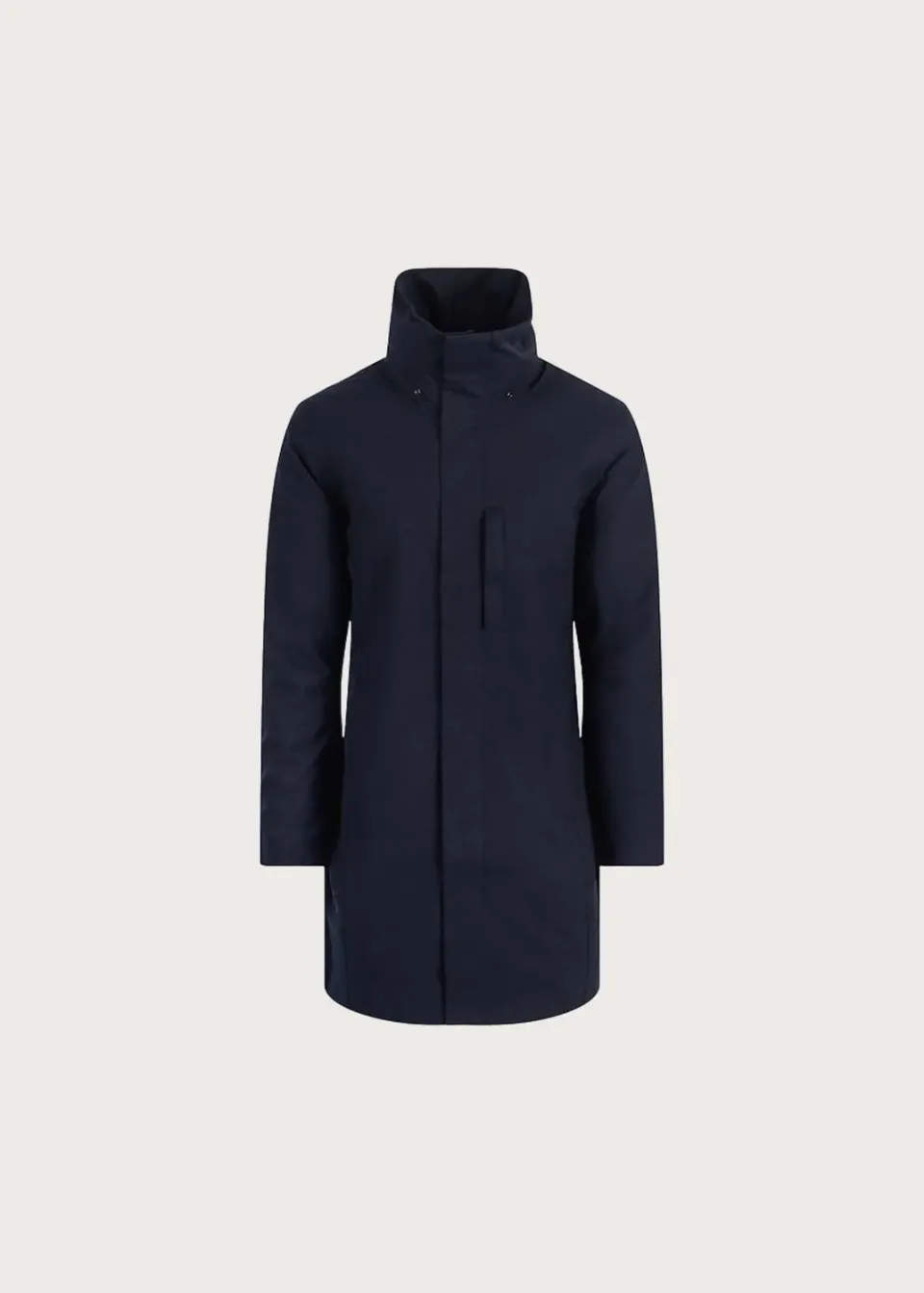 Brgn Sludd Coat frakk Dark Navy herre vanntett