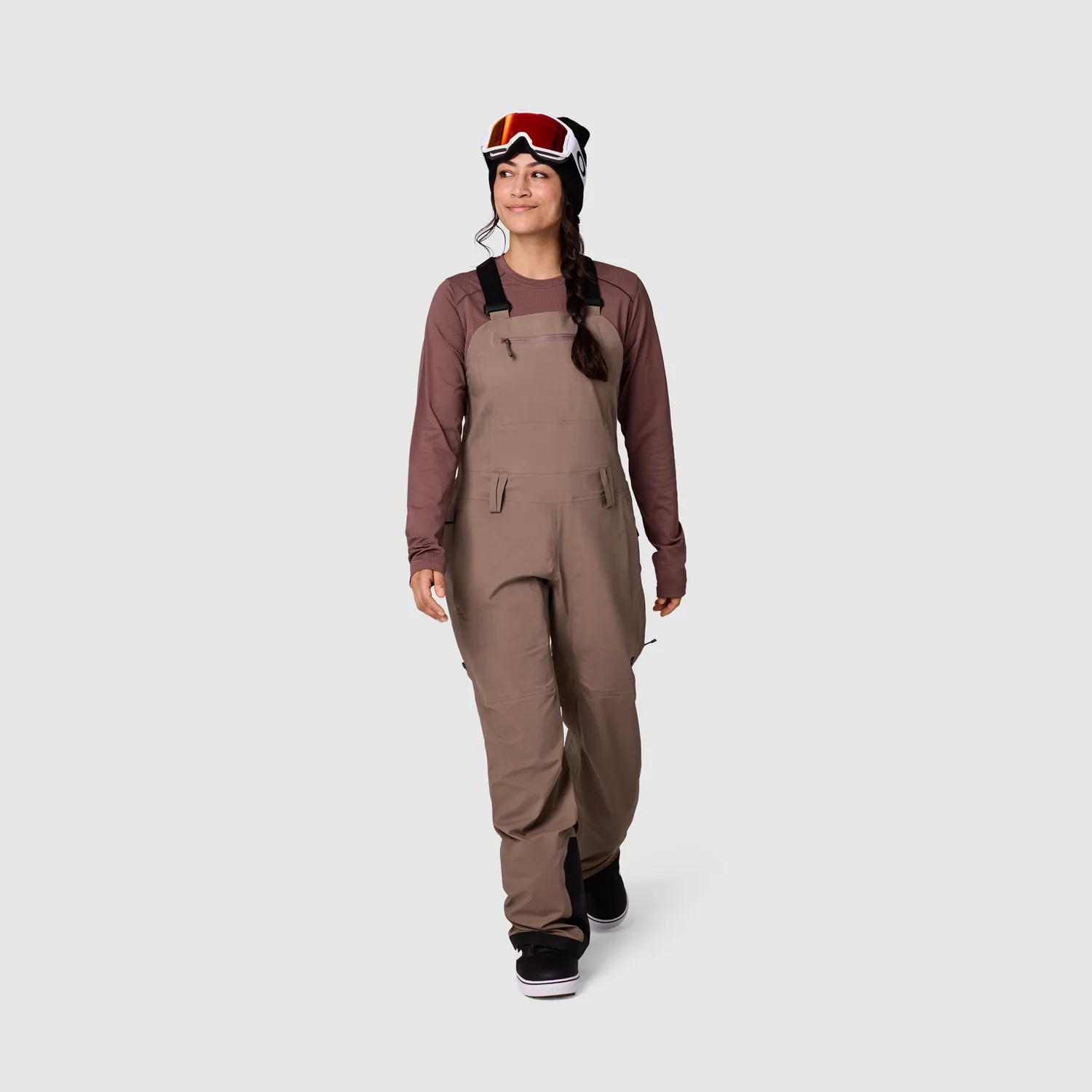 Outdoor Research Women's Carbide Bibs skibukse med seler vanntett