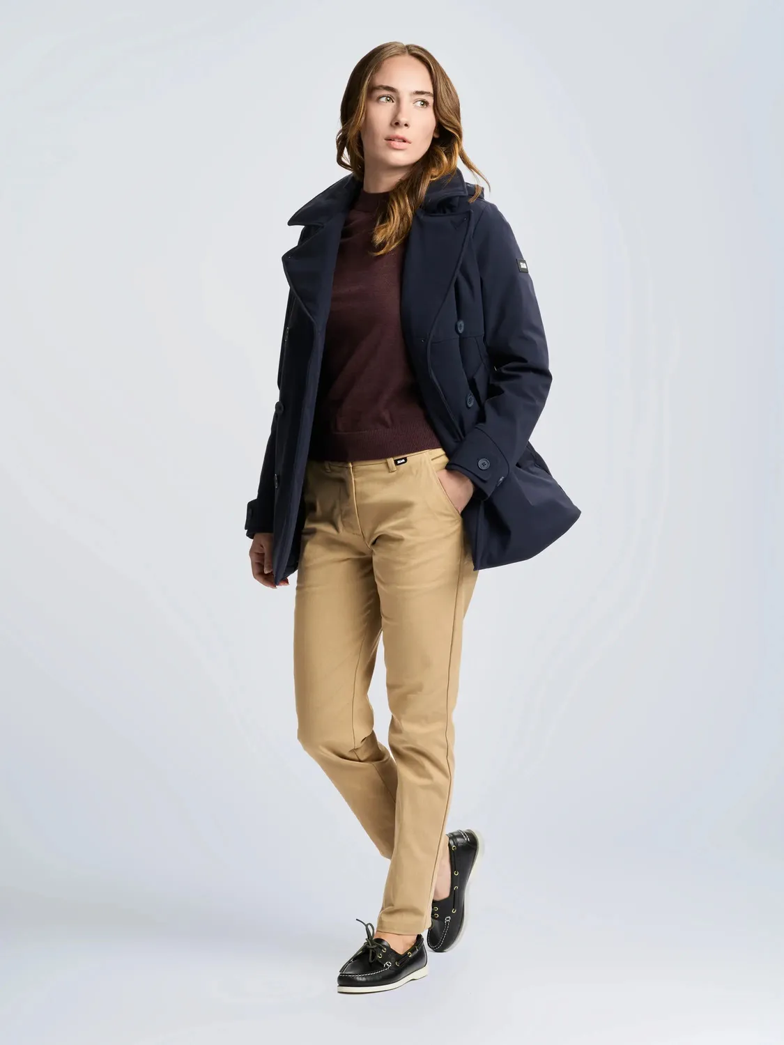 Slam Altura WS Peacoat Teak Brown vanntett vinterkåpe
