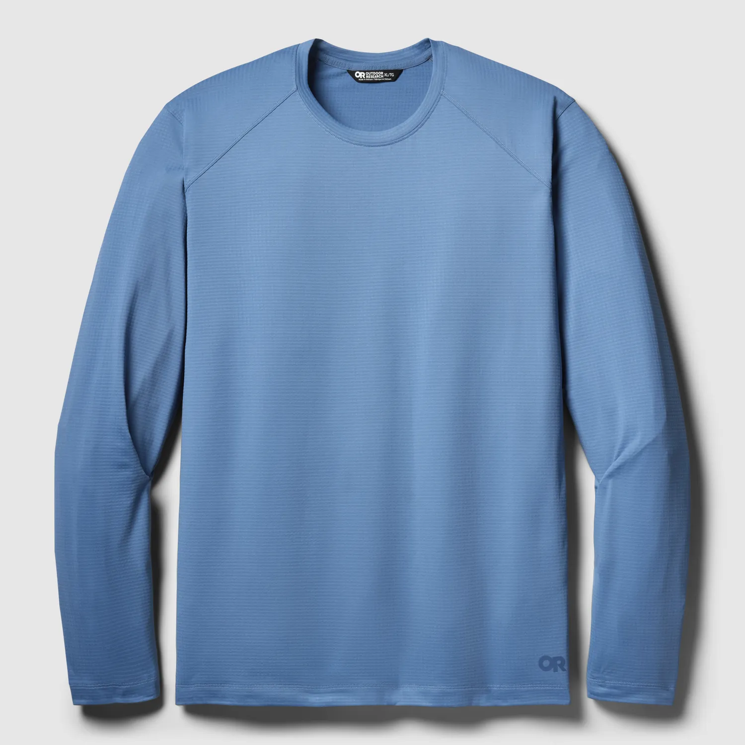Outdoor Research Vigor LT Crew mellomlag herre Ascent Blue