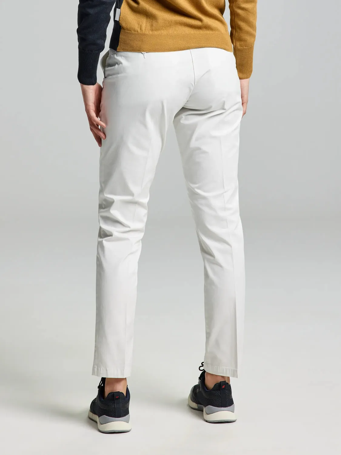 Slam Deck WS Light Chino Pant damebukse Off White lett