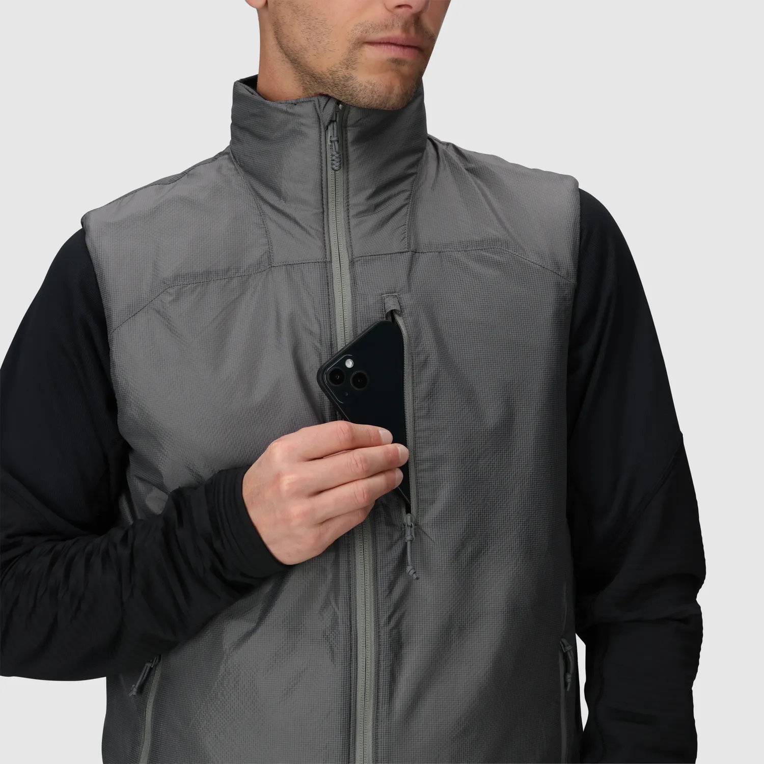 Outdoor Research Tradecraft II Vest vest Wolf Grey isolert