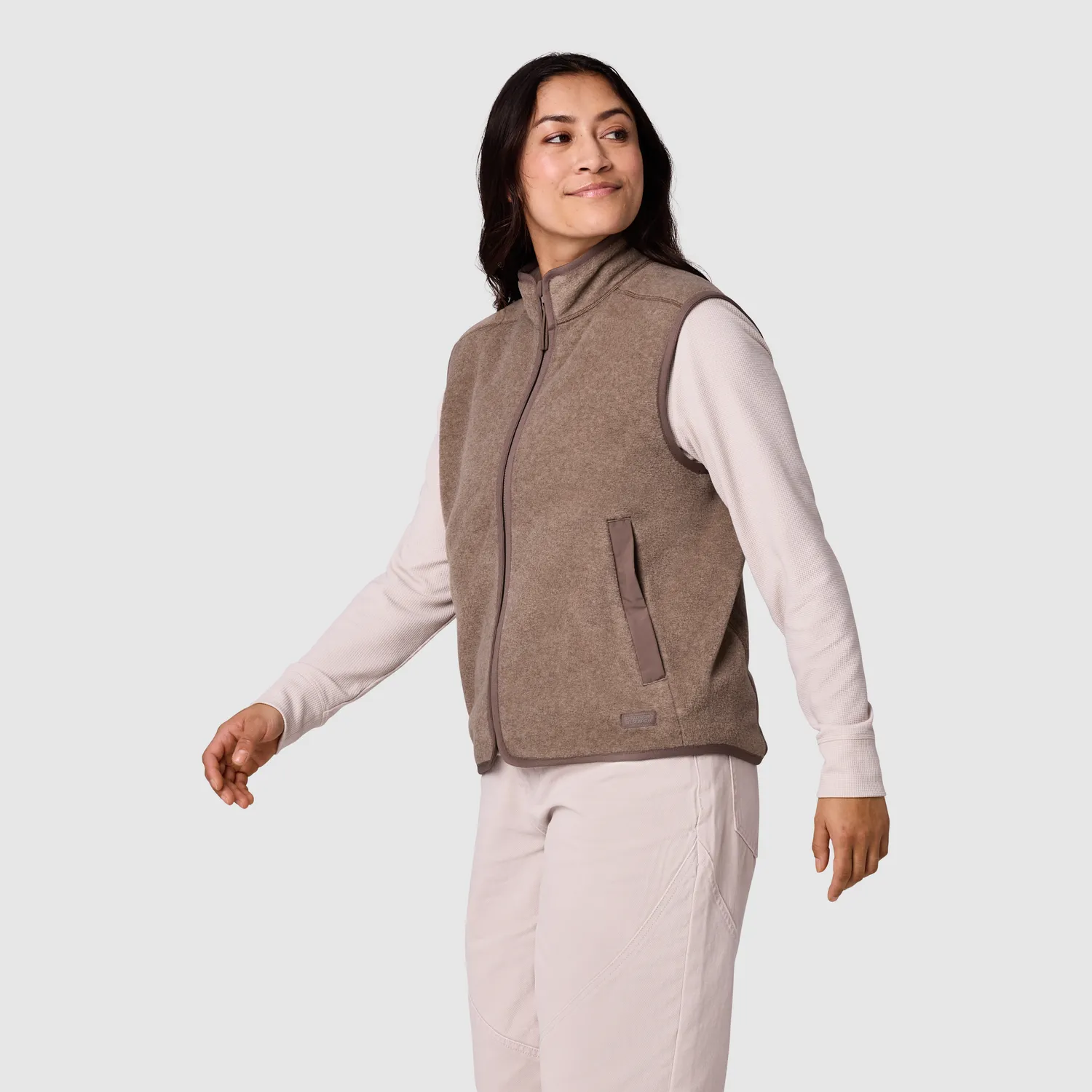 Outdoor Research Deming Fleece Vest fleecevest Sable dame