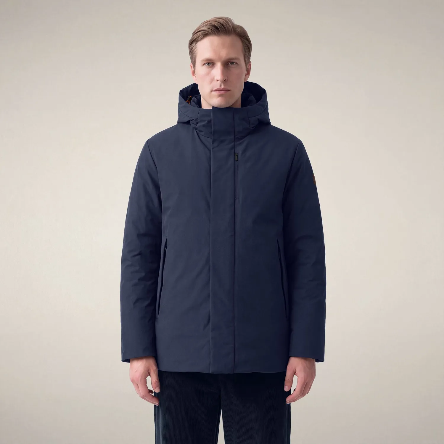 Save The Duck Rolf frakk herre marineblå regular fit