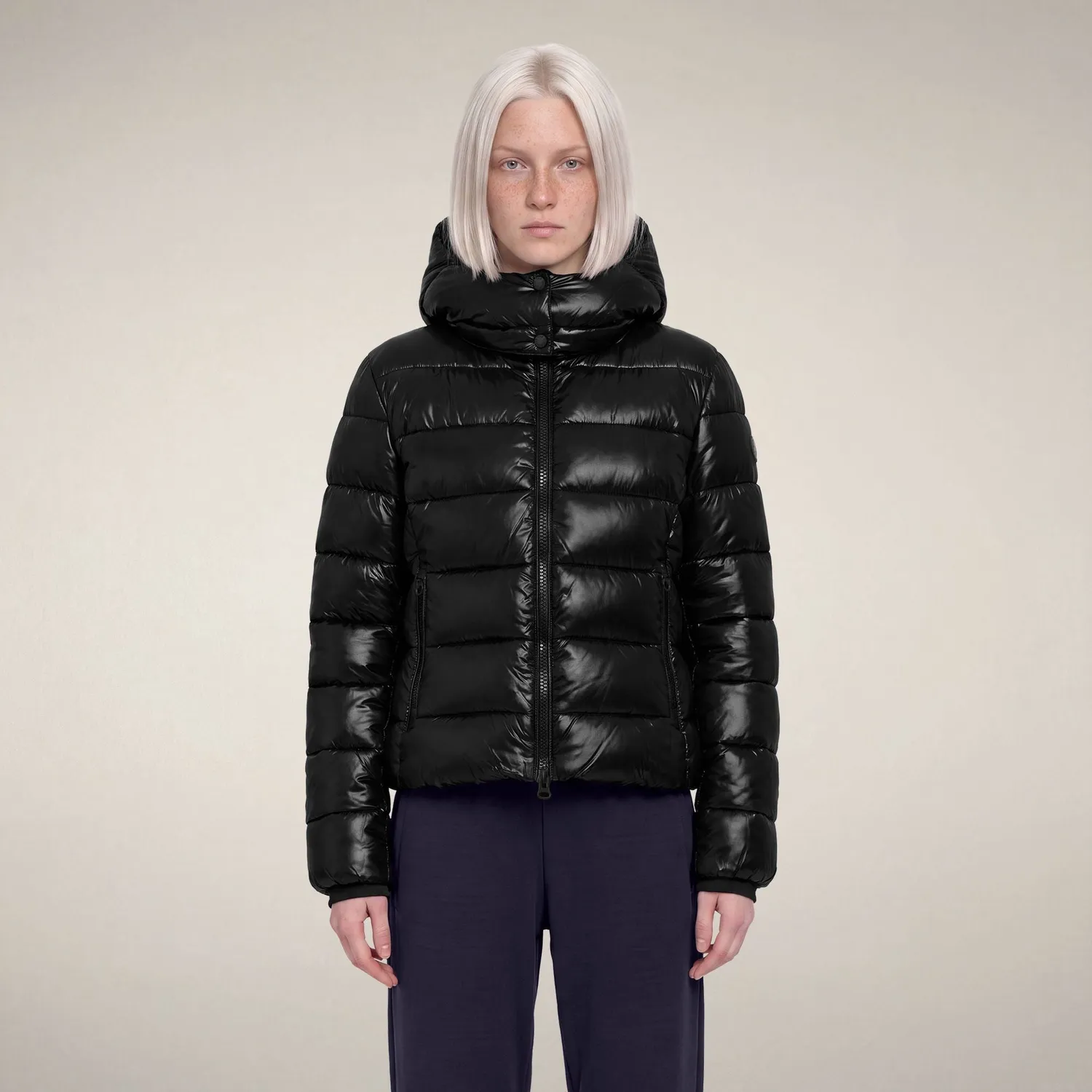 Save The Duck Cosmary boblejakke dame svart Plumtech