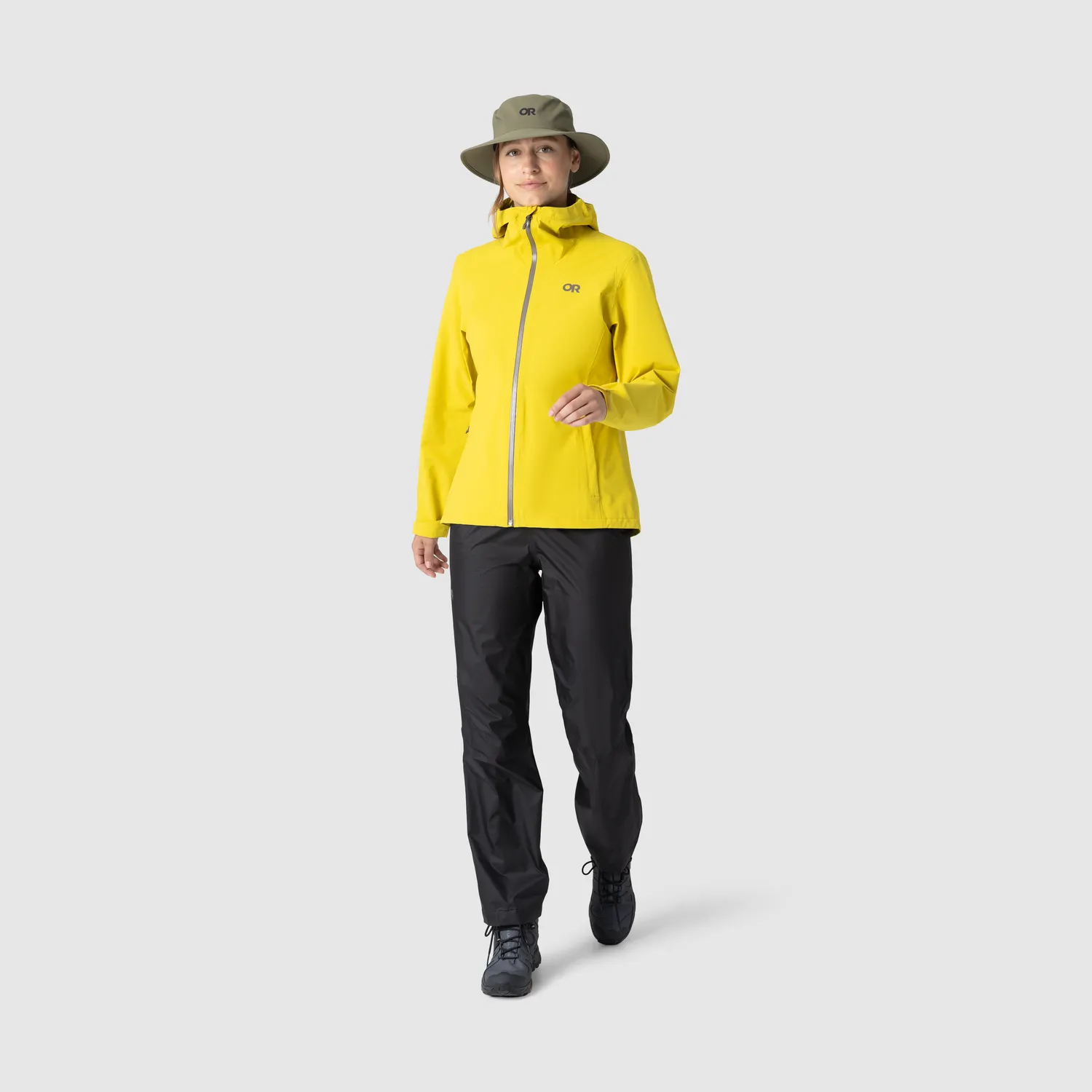Outdoor Research Helium UL regnbukse dame Black ultralett