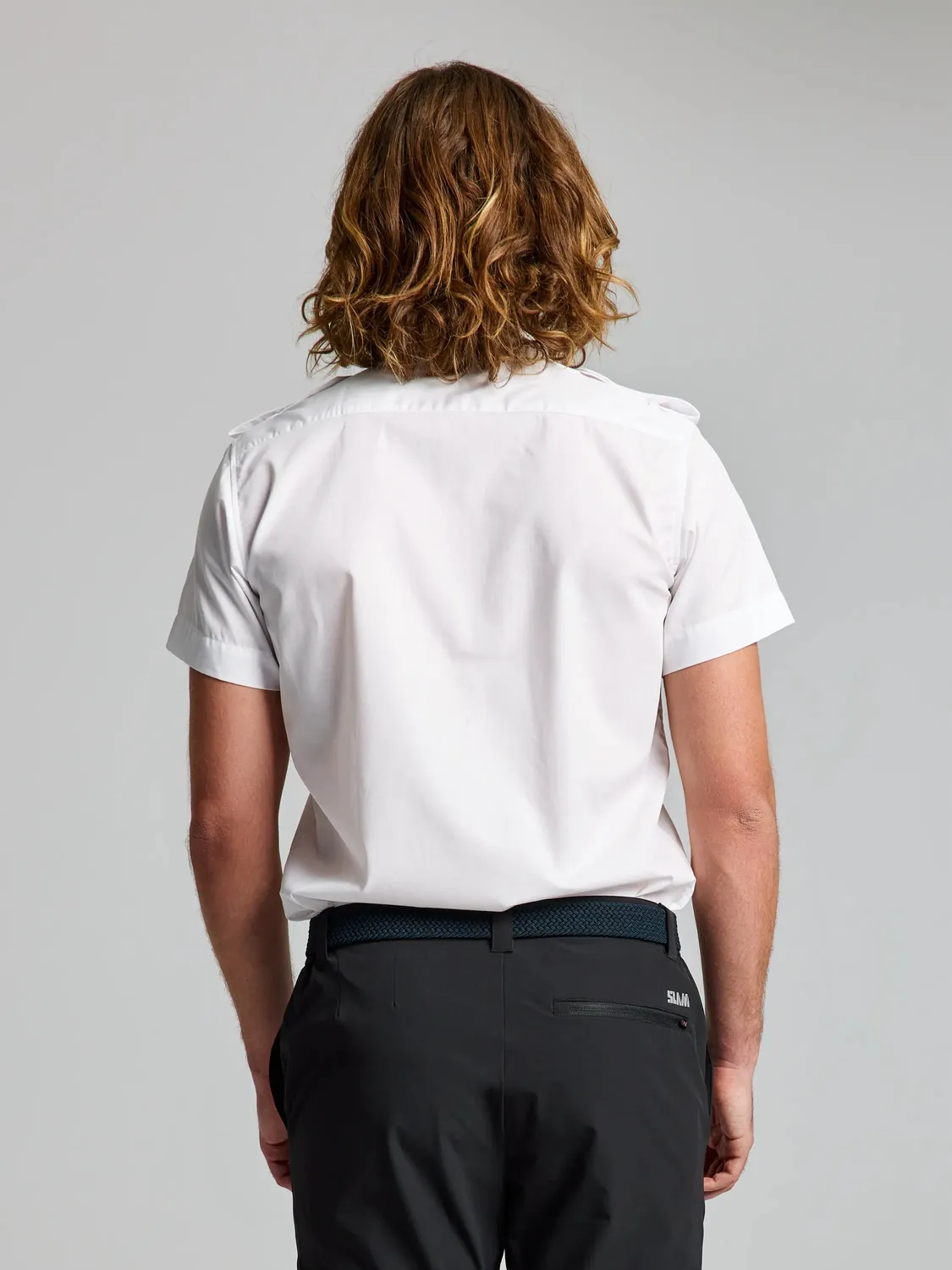 Slam Deck Yacht Shirt skjorte herre, kortermet, strykefri