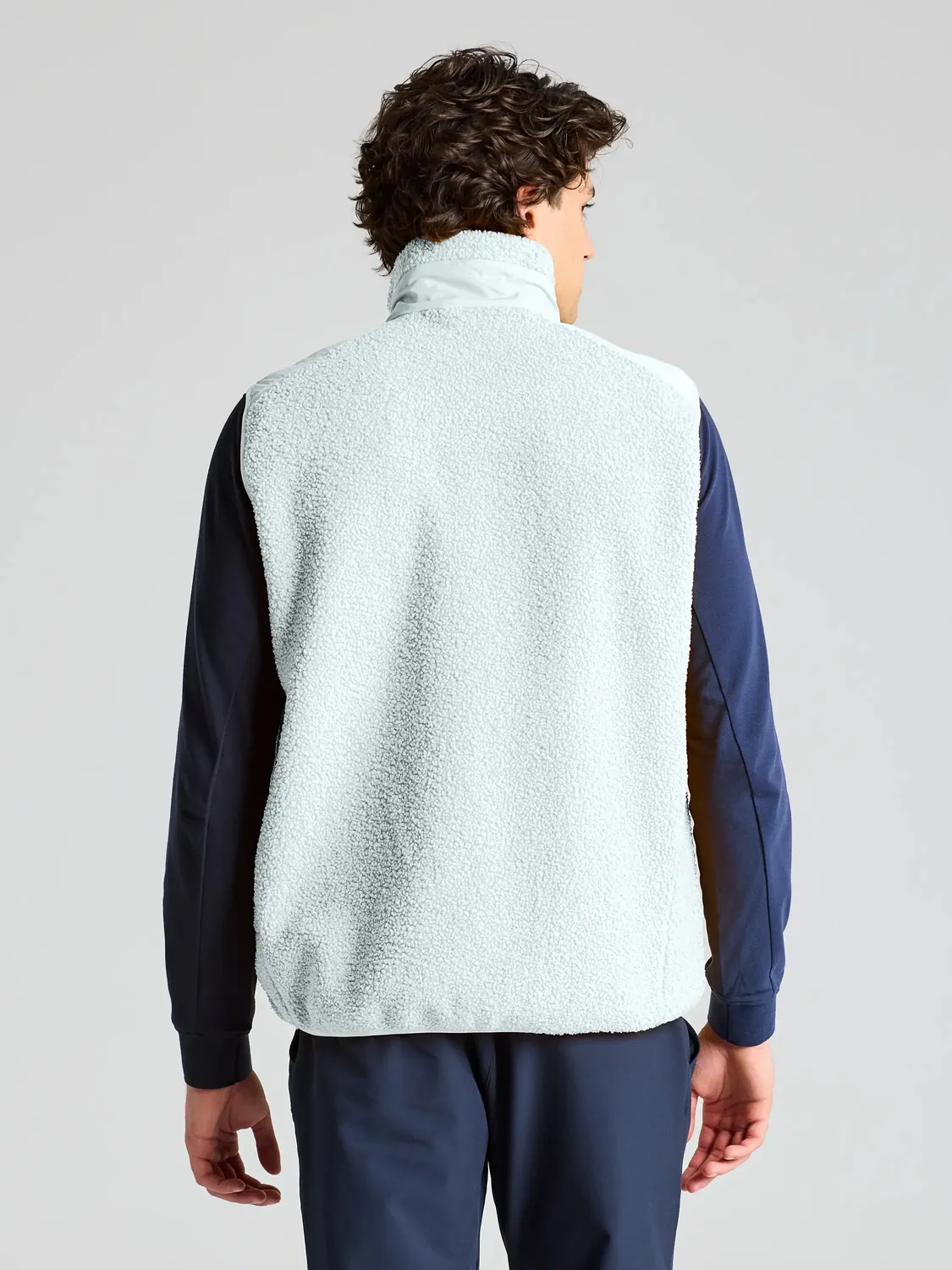 Slam Altura Vest fleecevest herre Dark Navy
