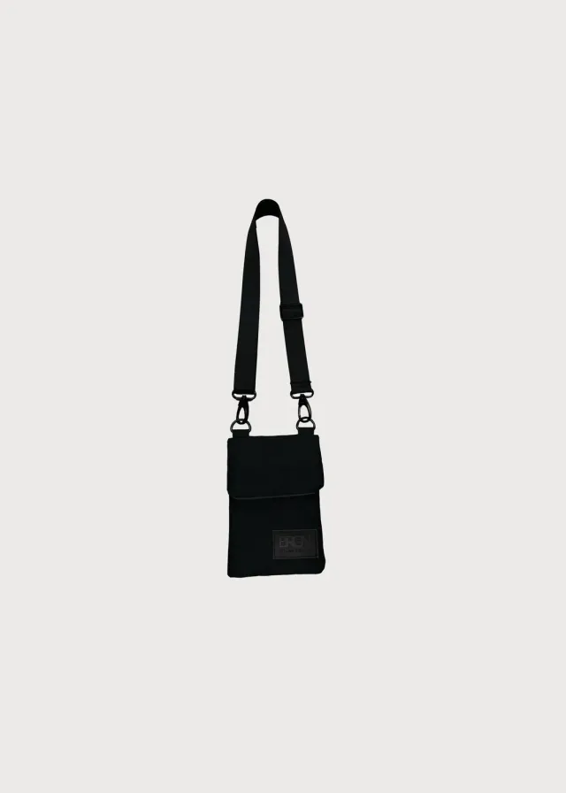 Brgn Messenger Purse skulderveske New Black 1 stk vanntett