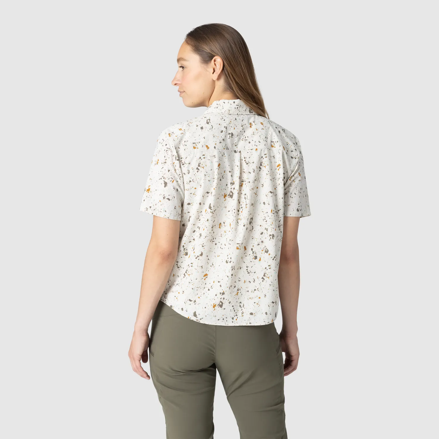 Outdoor Research Astroman Short Sleeve Sun Shirt solskjorte dame Fjord