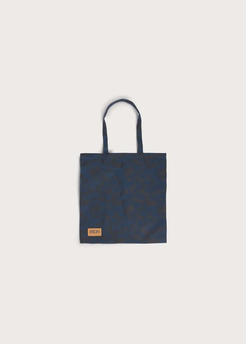 Brgn Tote Bag handlenett Blue Tweed, vanntett
