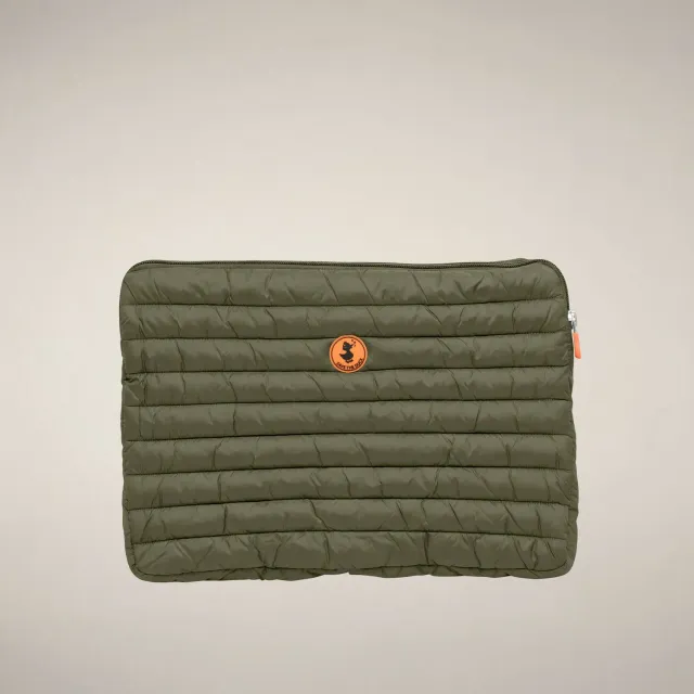 Save The Duck Vesta PC-mappe 15 tommer dusty olive polstret