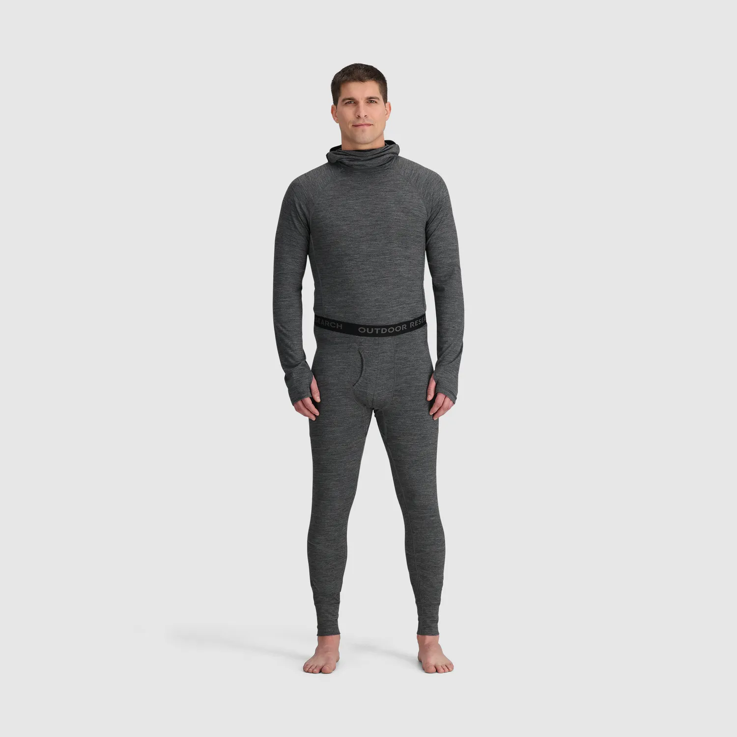 Outdoor Research Alpine Onset Merino 150 longs herre svart