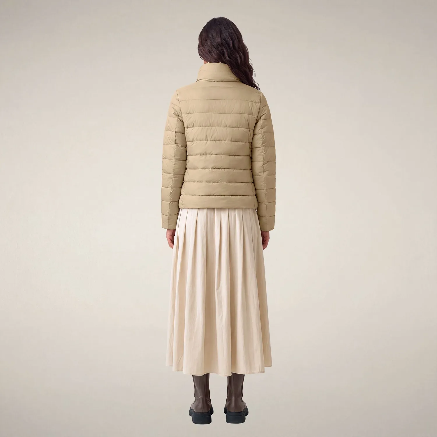 Save The Duck Light Air Susy boblejakke dame Stone Beige