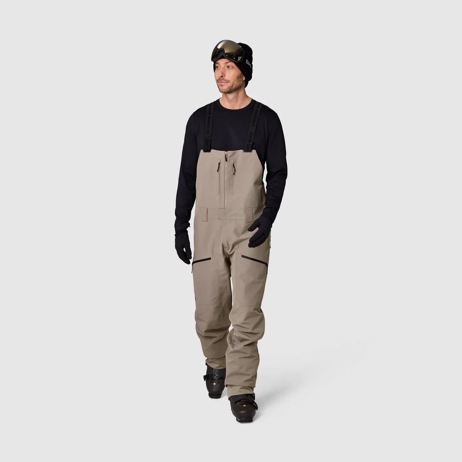 Outdoor Research Powderverse Bib skibukse Sable Regular
