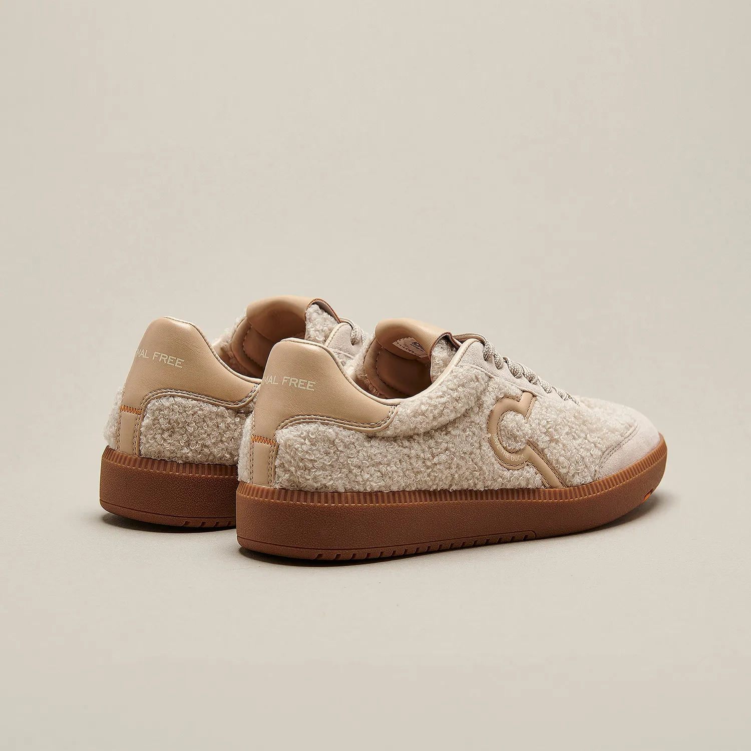Save The Duck Gaia sneakers dame beige 35–41 teddy
