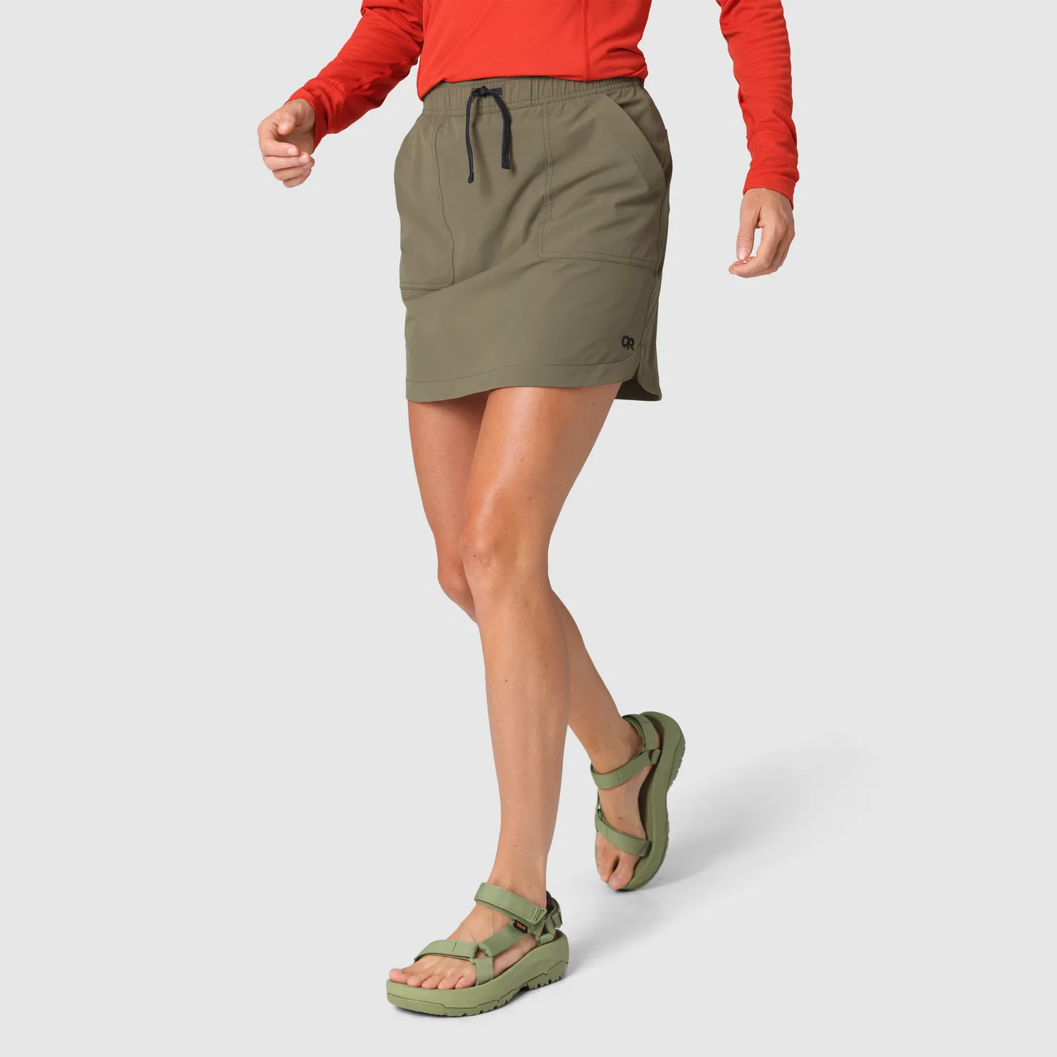 Outdoor Research Ferrosi Skort skjørtshorts Ranger Green UPF 50+